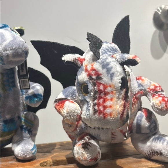 Black and Red Stuffed Animal Plush Toy - Picture 10 of 11